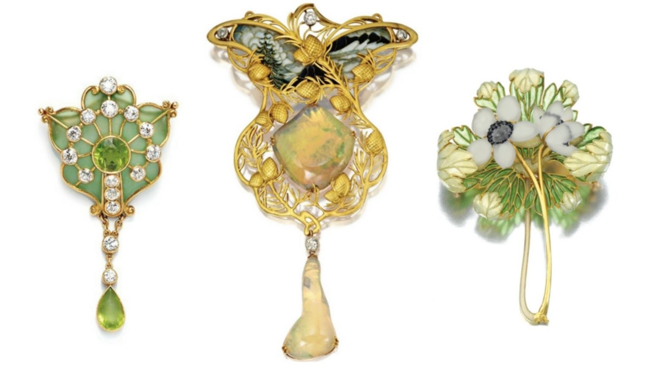 Art-Nouveau Jewelry (1895-1910) (1.5 hours)